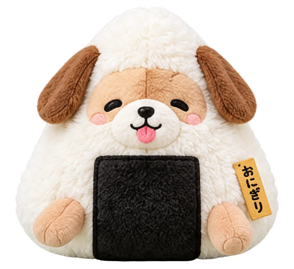 おにぎりわんこのデザイン案