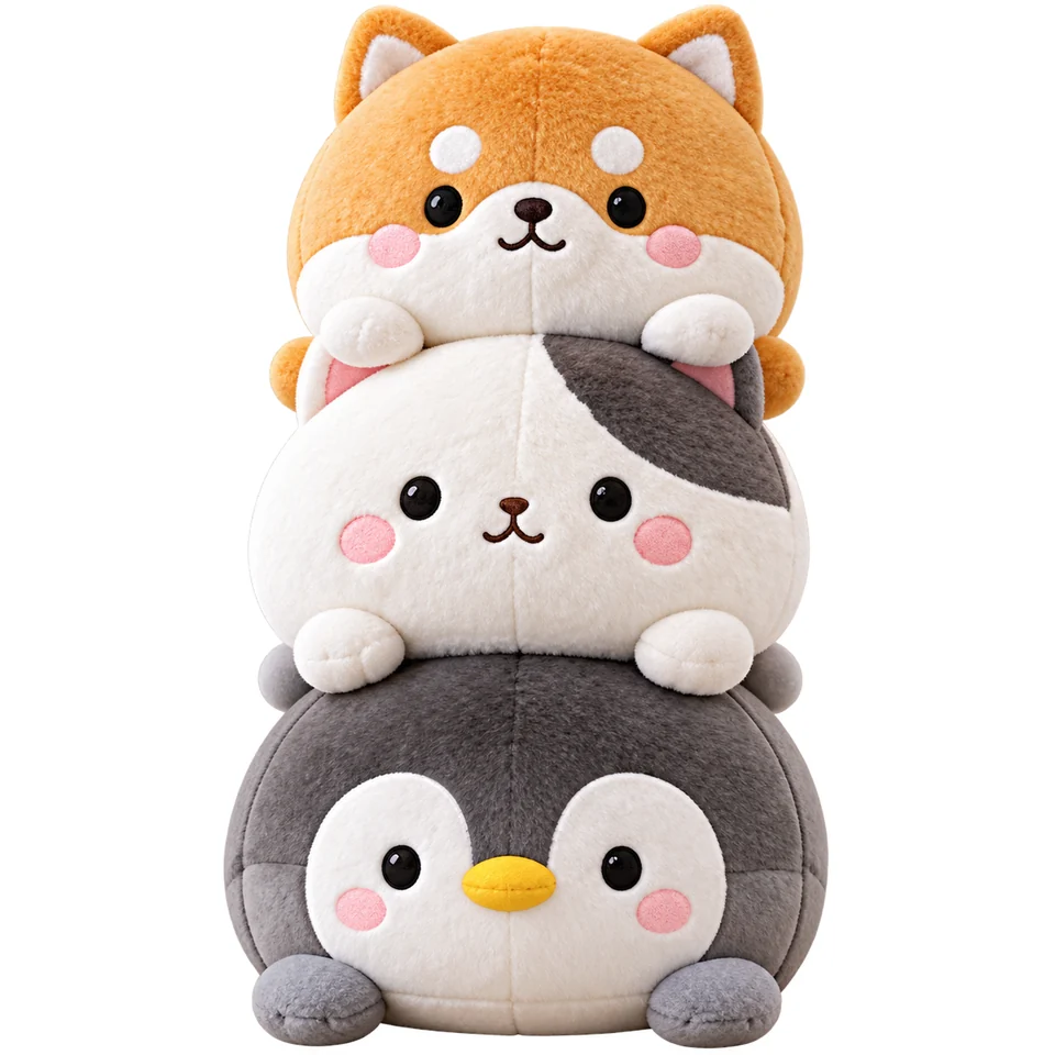 つみつみアニマルズのデザイン案