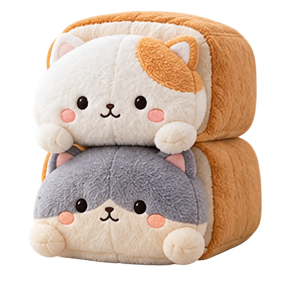ふわもちネコサンドのデザイン案