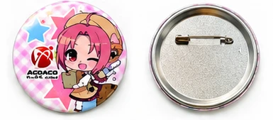 缶バッジの製造例